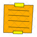 پیش‌نمایش فایل note-paper-with-adhesive-tape-10085455 از پک کاغذ یادداشت با نوار چسب