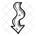 پیش‌نمایش فایل winding-arrow-2934299 از پک پیکان های نشانه
