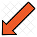 پیش‌نمایش فایل left-down-arrow-3112741 از پک دکمه پیکان