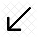 پیش‌نمایش فایل diagonal-down-left-arrow-5103600 از پک فلش