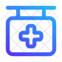پیش‌نمایش فایل hospital-sign-10354185 از پک موقعیت‌یابی و مسیریابی