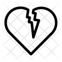 پیش‌نمایش فایل heart-broken-2 از پک ایموجی‌های خطی