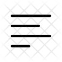 پیش‌نمایش فایل text-left-align از پک هم‌ترازی و ابزارها – سبک خطی