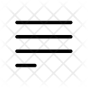 پیش‌نمایش فایل text-left-justification-align از پک هم‌ترازی و ابزارها – سبک خطی