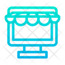 پیش‌نمایش فایل computer-kiosk از پک تبلیغ – سبک خطی گرادیانی
