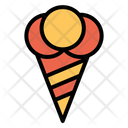 پیش‌نمایش فایل ice-cream-cone-203 از پک سال نو – سبک خطی تک‌رنگ