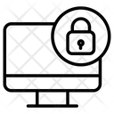 پیش‌نمایش فایل lock-computer از پک امنیت سایبری – سبک خطی – جلد ۱