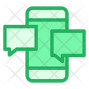 پیش‌نمایش فایل mobile-chat-71 از پک تبلیغ – سبک خطی تک‌رنگ