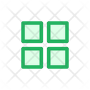 پیش‌نمایش فایل grid-view-12 از پک هم‌ترازی و ابزارها – سبک خطی تک‌رنگ رنگی