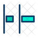 پیش‌نمایش فایل horizontal-distribute-left-align-4 از پک هم‌ترازی و ابزارها – سبک خطی رنگی