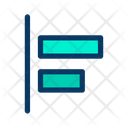 پیش‌نمایش فایل horizontal-left-align-4 از پک هم‌ترازی و ابزارها – سبک خطی رنگی