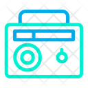 پیش‌نمایش فایل radio-845 از پک لوازم خانگی – سبک خطی رنگی