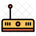 پیش‌نمایش فایل router-477 از پک لوازم خانگی – سبک خطی تک‌رنگ