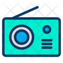پیش‌نمایش فایل radio-850 از پک لوازم خانگی – سبک خطی رنگی