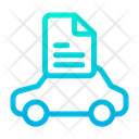 پیش‌نمایش فایل car-document-5 از پک خودرو و خدمات – سبک خطی گرادیانی