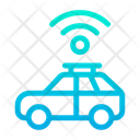 پیش‌نمایش فایل car-wifi-5 از پک خودرو و خدمات – سبک خطی گرادیانی