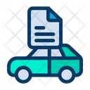 پیش‌نمایش فایل car-document-16 از پک خودرو و خدمات – سبک خطی رنگی