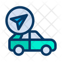 پیش‌نمایش فایل car-navigation-29 از پک خودرو و خدمات – سبک خطی رنگی