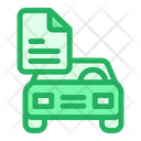 پیش‌نمایش فایل car-document-6 از پک خودرو و خدمات – سبک خطی تک‌رنگ