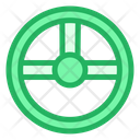 پیش‌نمایش فایل steering-wheel-98 از پک خودرو و خدمات – سبک خطی تک‌رنگ