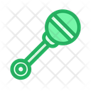 پیش‌نمایش فایل rattle-99 از پک نوزاد – سبک خطی تک‌رنگ