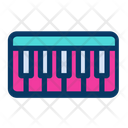 پیش‌نمایش فایل piano-keyboard-25 از پک نوزاد – سبک خطی رنگی
