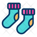 پیش‌نمایش فایل socks-293 از پک نوزاد – سبک خطی رنگی