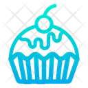 پیش‌نمایش فایل cupcake-514 از پک نانوایی و اقلام – سبک خطی گرادیانی