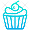 پیش‌نمایش فایل cupcake-515 از پک نانوایی و اقلام – سبک خطی گرادیانی