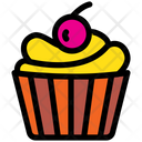 پیش‌نمایش فایل cupcake-523 از پک نانوایی و اقلام – سبک خطی رنگی