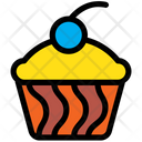 پیش‌نمایش فایل cupcake-525 از پک نانوایی و اقلام – سبک خطی رنگی