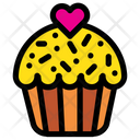 پیش‌نمایش فایل muffin-225 از پک نانوایی و اقلام – سبک خطی رنگی