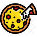 پیش‌نمایش فایل pizza-607 از پک نانوایی و اقلام – سبک خطی رنگی