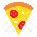 پیش‌نمایش فایل pizza-slice-64 از پک نانوایی و مورد – سبک فلت