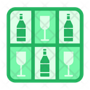 پیش‌نمایش فایل bar-counter-10 از پک بار – سبک خطی تک‌رنگ