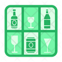پیش‌نمایش فایل bar-counter-9 از پک بار – سبک خطی تک‌رنگ