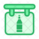 پیش‌نمایش فایل bar-shop از پک بار – سبک خطی تک‌رنگ