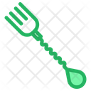 پیش‌نمایش فایل fork-tipped-spoon-3 از پک بار – سبک خطی تک‌رنگ