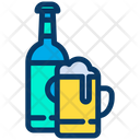 پیش‌نمایش فایل beer-500 از پک بار – سبک خطی رنگی