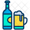 پیش‌نمایش فایل beer-501 از پک بار – سبک خطی رنگی