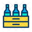 پیش‌نمایش فایل beer-bottle-49 از پک بار – سبک خطی رنگی
