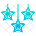 پیش‌نمایش فایل decoration-star-4 از پک کریسمس – سبک خطی گرادیانی