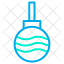 پیش‌نمایش فایل decoration-ball-53 از پک کریسمس – سبک خطی رنگی