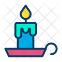 پیش‌نمایش فایل candle-976 از پک هالووین – سبک خطی رنگی
