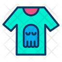 پیش‌نمایش فایل halloween-shirt از پک هالووین – سبک خطی رنگی