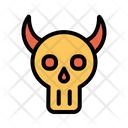 پیش‌نمایش فایل evil-head-2 از پک هالووین – سبک خطی تک‌رنگ