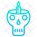 پیش‌نمایش فایل lamp-skull-3 از پک هالووین – سبک خطی گرادیانی