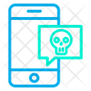 پیش‌نمایش فایل mobile-chat-78 از پک هالووین – سبک خطی رنگی