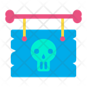 پیش‌نمایش فایل halloween-sign-board-1 از پک هالووین – سبک فلت