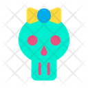 پیش‌نمایش فایل lady-skull-6 از پک هالووین – سبک فلت